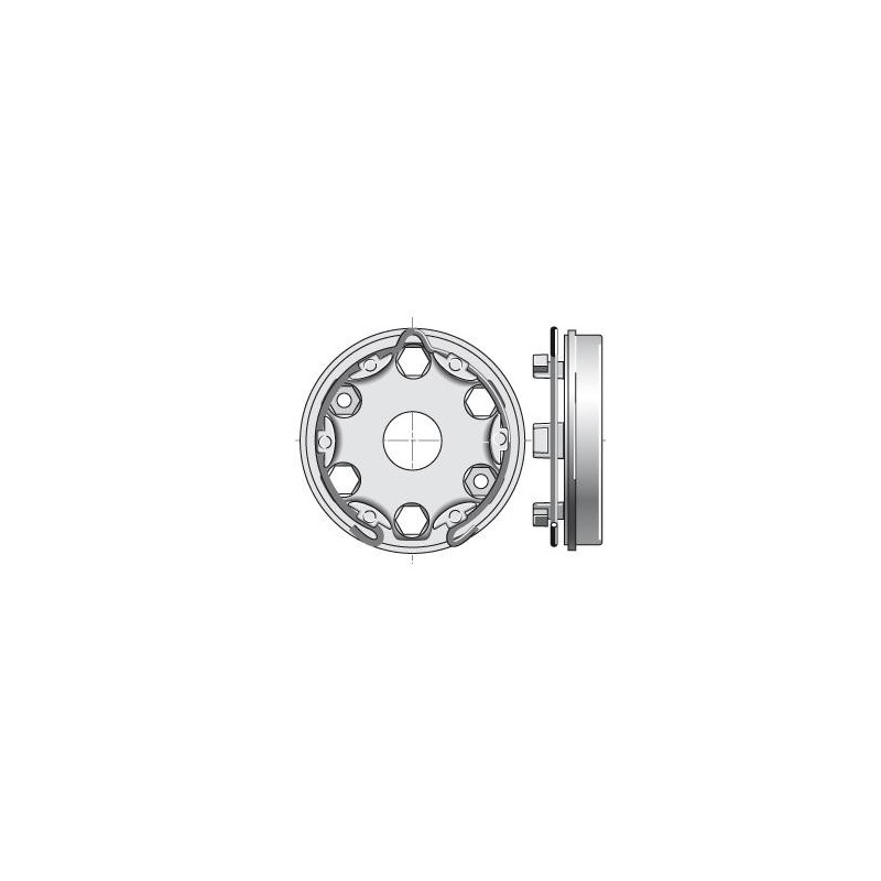 Support moteur LT50/60 entraxe 42,43,44 mm