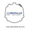 Axe Ø56 mm PROFALUX / EVENO L1500