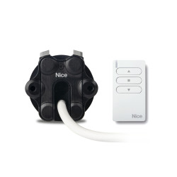 Kit moteur radio 30Nm NICE avec axe octo et verrous